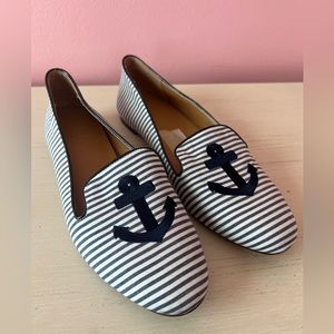 Jcrew slip ons.